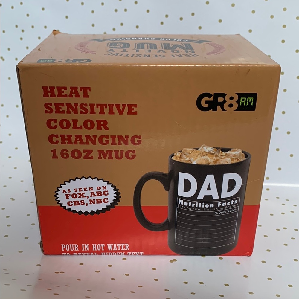 GR8AM Heat Sensitive Color Changing Mug